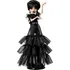 Boneca Monster High X Wednesday Raven Dress Wednesday Addams Mattel