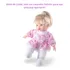 Boneca Nenem Menina Coleção Hair Soft Super Macia Milk