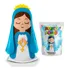 Boneca Nossa Senhora Brinquedo Kit P  Montar Feltro Santa Fé