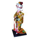 Boneca Oriental Japonesa Gueixa