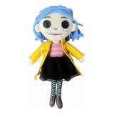 Boneca Pelucia Coraline 27cm