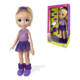 Boneca Polly Pocket 36cm Ginasta Acessórios Pupee Mattel
