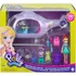 Boneca Polly Pocket Com Helicoptero De Aventura Lila Mattel