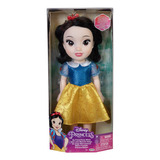 Boneca Princesa Branca De Neve 35 Cm Olhos Brilhantes