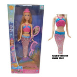 Boneca Princesa Sereia Musical