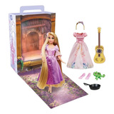 Boneca Rapunzel Com Troca