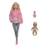 Boneca Real Gravida Familia