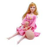 Boneca Real Gravida Familia