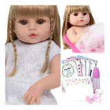 Boneca Reborn Loira Princesa