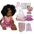 Boneca Reborn Princesa Realista Menina Loira Silicone