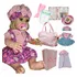 Boneca Reborn Princesa Realista Morena Infantil Completa
