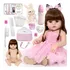 Boneca Reborn Realista Bailarina Cegonha Reborn Dolls