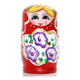 Boneca Russa Matrioska Vermelha