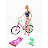 Boneca Safira Ciclista Articulada