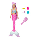 Boneca Sereia Articulada Barbie