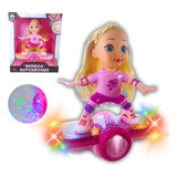 Boneca Skate Hoverboard Gira