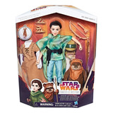 Boneca Star Wars Princesa Leia Organa E Wicket 30 Cm Hasbro