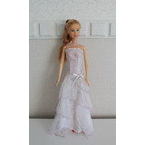 Boneca Tipo Barbie Noiva