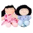 Boneca Tradicional De Pano 30cm Kit Casal Black Friday Cores