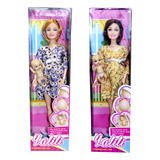 Boneca Yalili Grávida Articulada Estilo B4rbie Lacrada Bebê