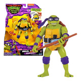 Boneco Action Donatello Tartarugas Ninja Deluxe Original