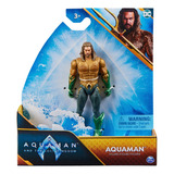 Boneco Aquaman De 10 Cm Da Dc Comics Com 2 Acessórios