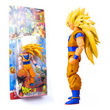 Boneco Articulado Dragon Ball Goku Super Sayajin 3