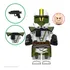 Boneco Blocos De Montar Clone Troopers Doom Arc Star Wars