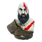 Boneco Busto Kratos God Of War Jogo Colecionavel Resina