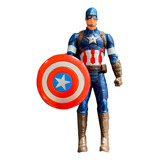 Boneco Capitao America 30cm