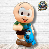 Boneco Cebolinha Com Bidu