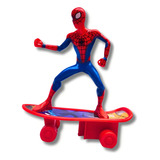 Boneco Com Skate Spider