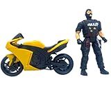 Boneco Comando Com Moto