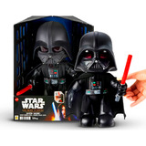 Boneco Darth Vader Pelúcia Modificador De Voz Hjw21 - Mattel