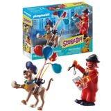 Boneco De Montar Playmobil Scooby Doo Cavaleiro Negro