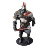 Boneco De Resina Kratos God Of War Colecionável Estatueta