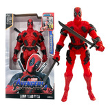Boneco Deadpool Grande 30cm