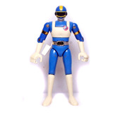 Boneco Dengeki Sentai Changeman Chogokin Azul Bandai 1985