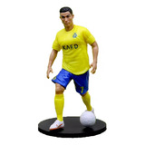 Boneco Do Cristiano Ronaldo Al nassr Estátua 18cm