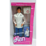 Boneco Doutor Ken Namorado Da Barbie 1987 Antigo 