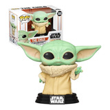 Boneco Funko Pop Baby Yoda Star Wars Mandalorian 368