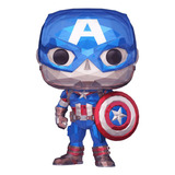 Boneco Funko Pop Marvel Epecial Captain America 1268