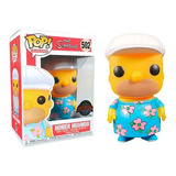 Boneco Funko Pop Os Simpsons Homer Muumuu 502 Vestido Flor 