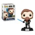 Boneco Funko Pop Star Wars Guerra Dos Clones Obi Wan Kenobi