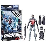 Boneco G.i. Joe Classified Series - Figura 15 Cm E Acessórios - Cobra Eel Homem-rã, 81 - F7742 - Hasbro