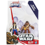 Boneco Galactic Heroes Star Wars- Han Solo & Chewbacca B3818