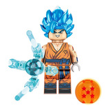 Boneco Goku Super Saiyajin Blue Dragonball Compatível C/leg