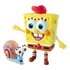 Boneco Grande Do Bob Esponja Calça Quadrada E Gary Caracol