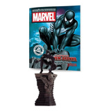 Boneco Homem Aranha Negro Telhado Spider Man Marvel Chumbo