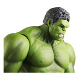 Boneco Hulk Realista Grande 30cm Marvel Action Figure